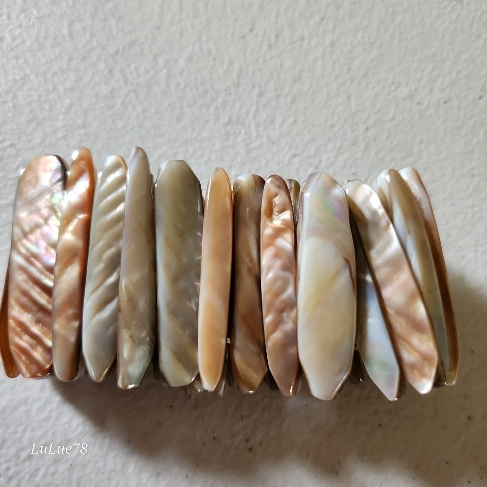 Chunky Wide Stretch Bracelet
